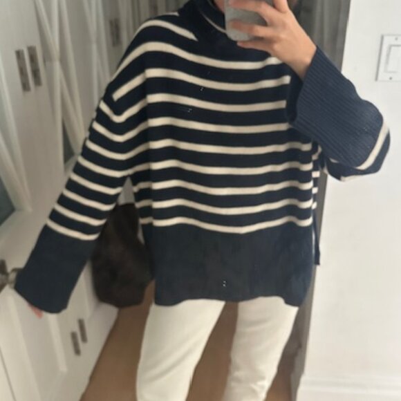 Gap Cotton Striped Sweater - Picture 3 of 3